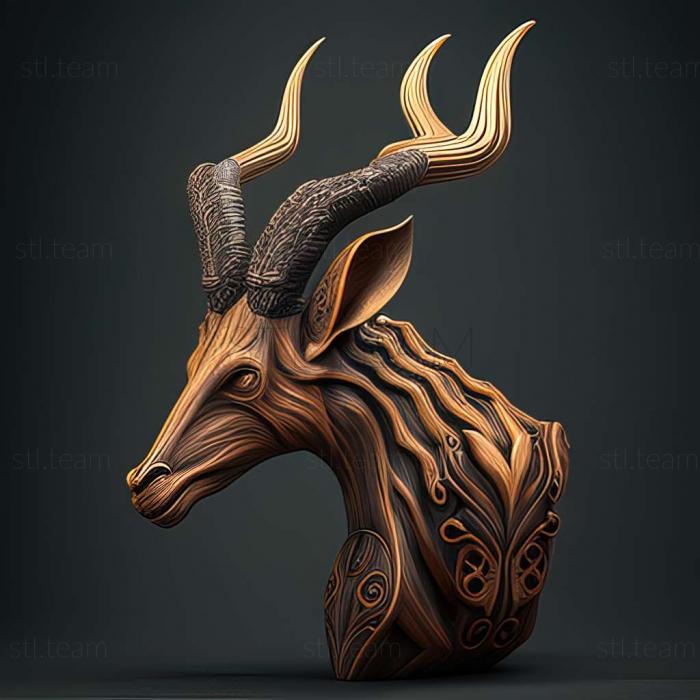 3D model Platycerus (STL)